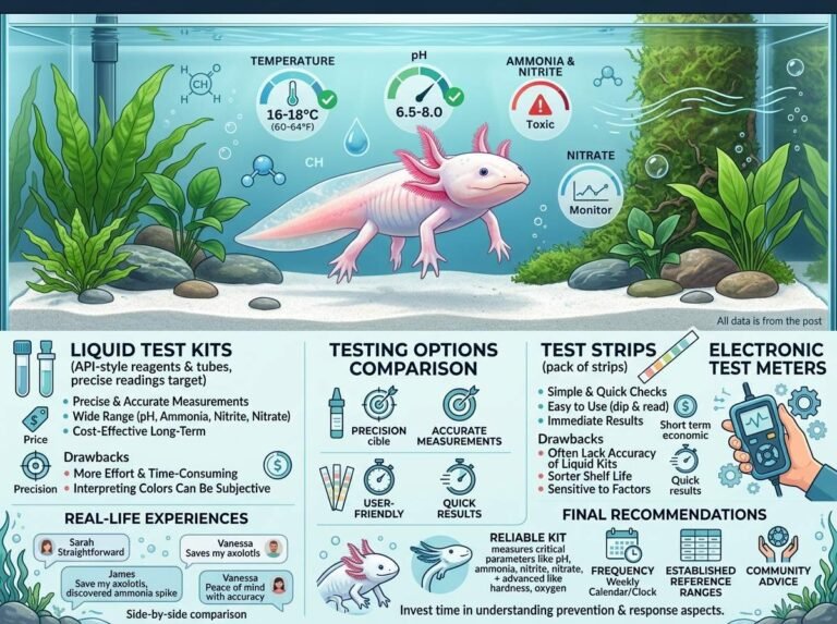 Best Water Test Kits for Axolotls