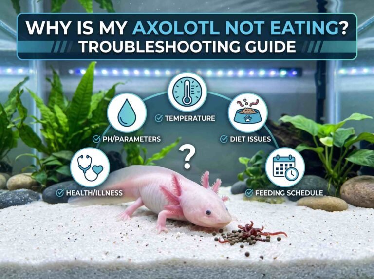 Why Is My Axolotl Not Eating? Troubleshooting Guide