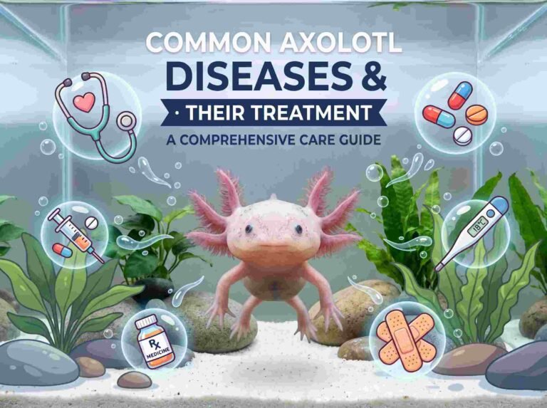 Common Axolotl Diseases and Their Treatment